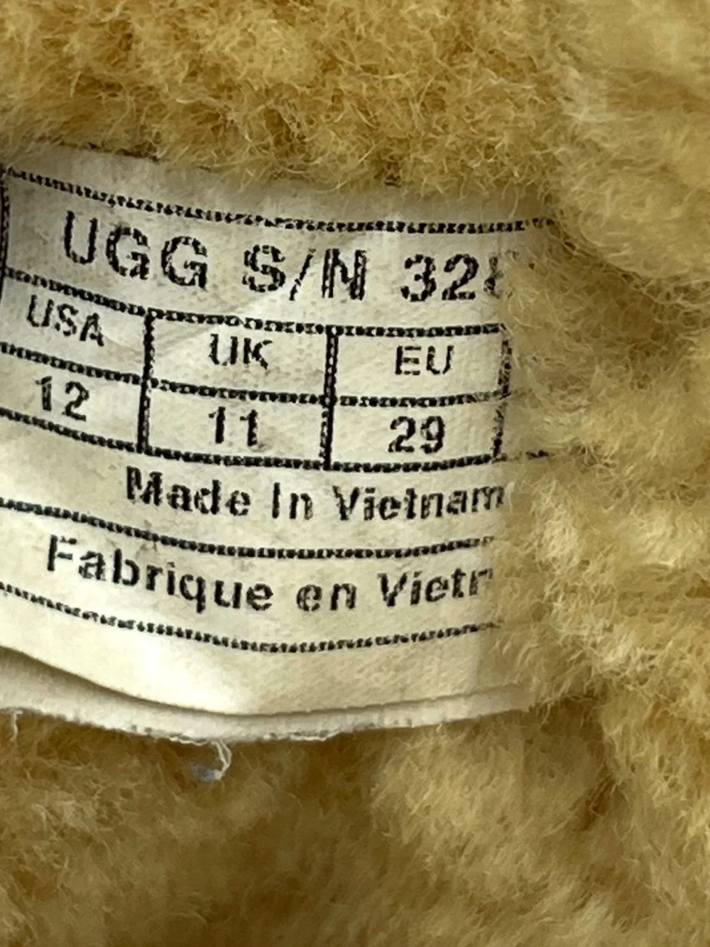 UGG soft suede